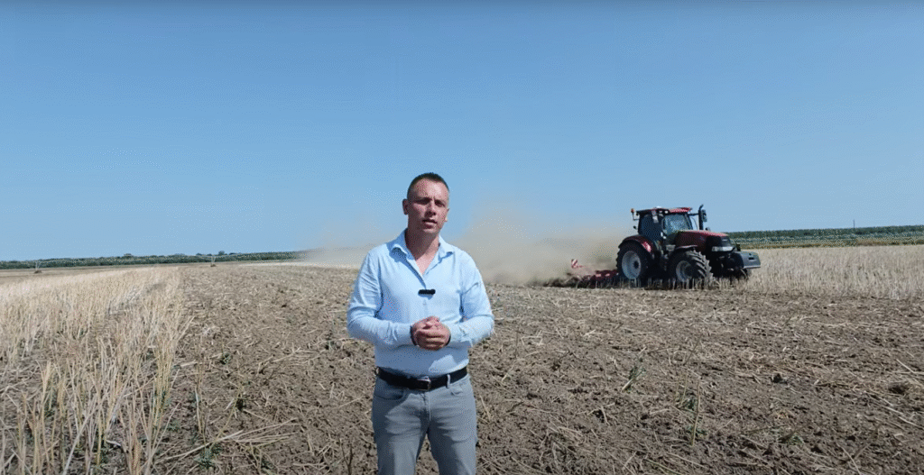 Discuitul miriștii – lucrarea esențială pentru conservarea apei după recoltare